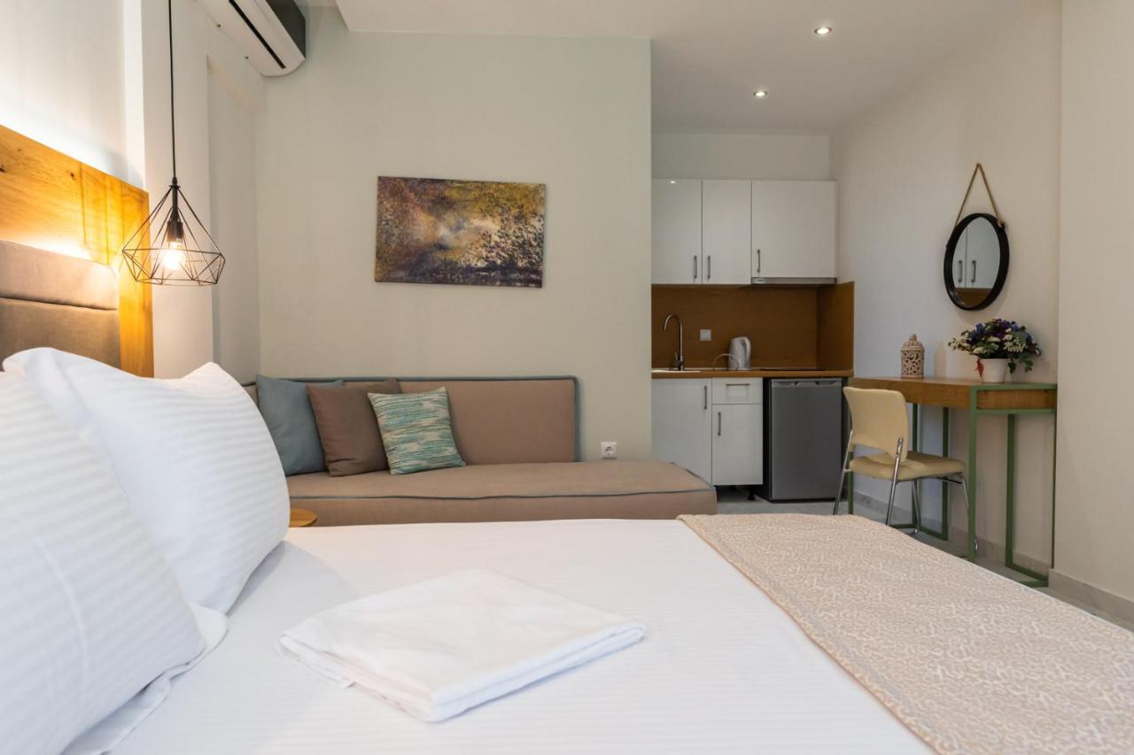 Medusa Luxury Apartments Néa Péramos Exterior foto